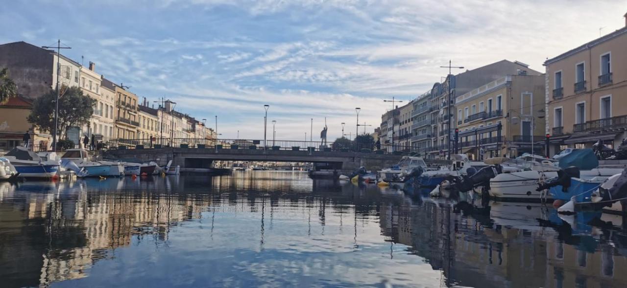 Vues Exceptionnelles Mer, Port Et Toits De Sète מראה חיצוני תמונה